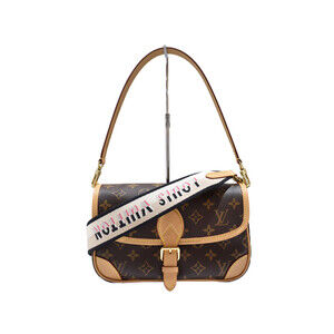 LOUIS VUITTON Diane NM Monogram Noir Black Handbag Shoulder Bag